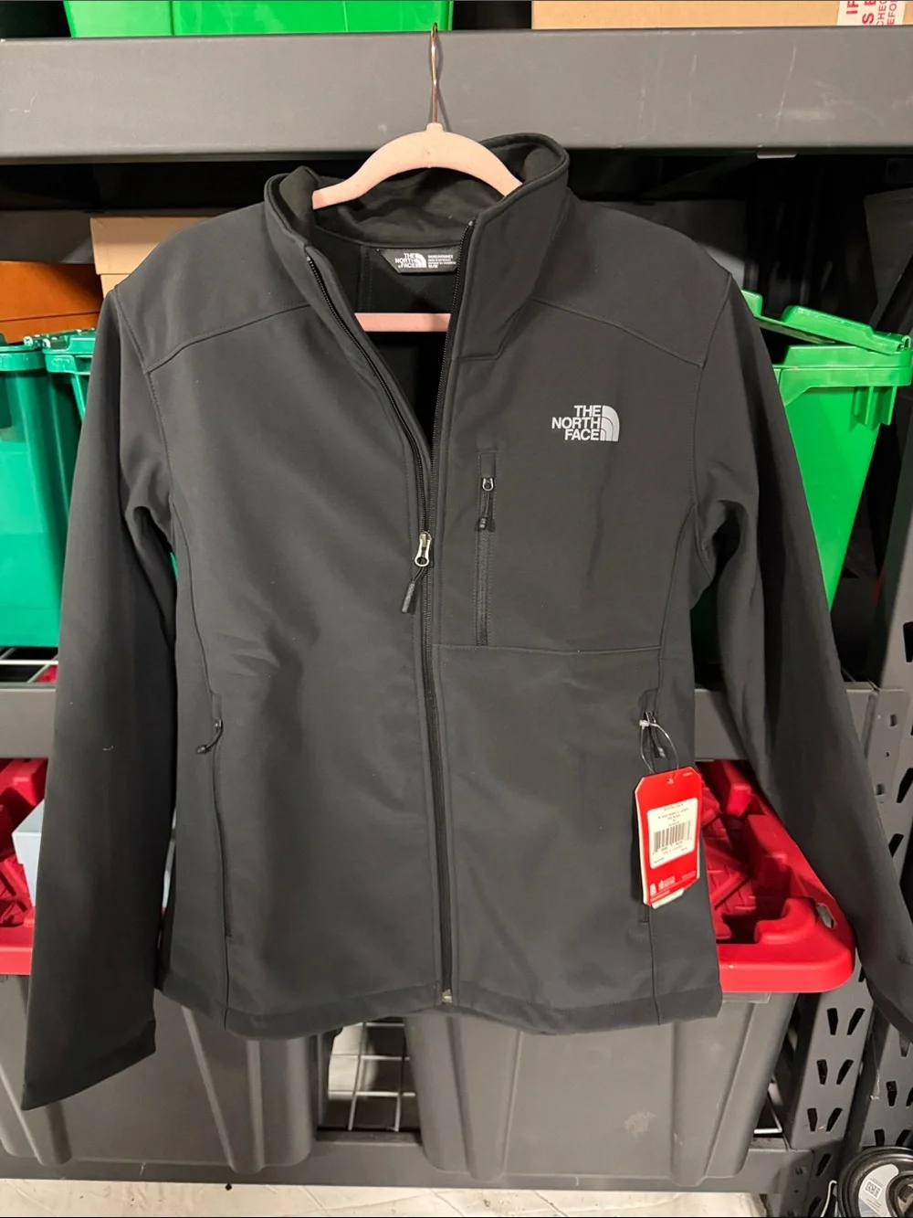 The North Face Black Soft-Shell Utility Jacket